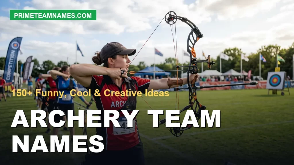 archery team names ideas for funny, cool, girls', and youth squads