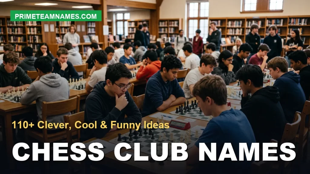 chess club names: clever, cool, and funny ideas for your school club