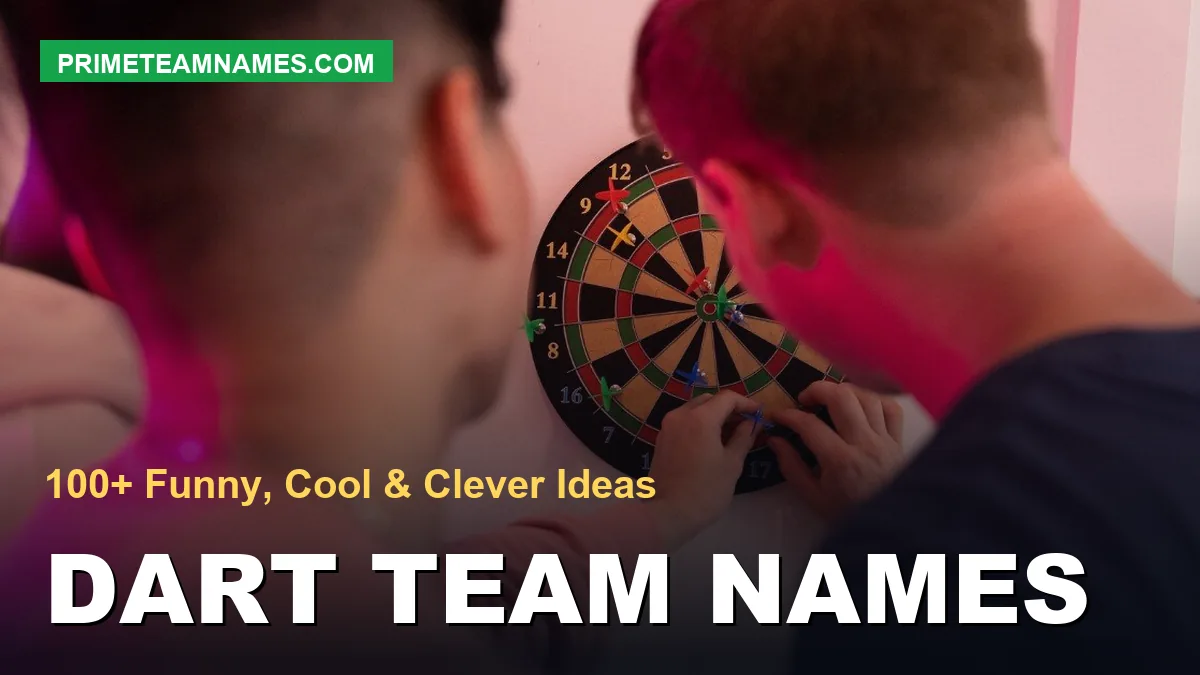 dart team names ideas