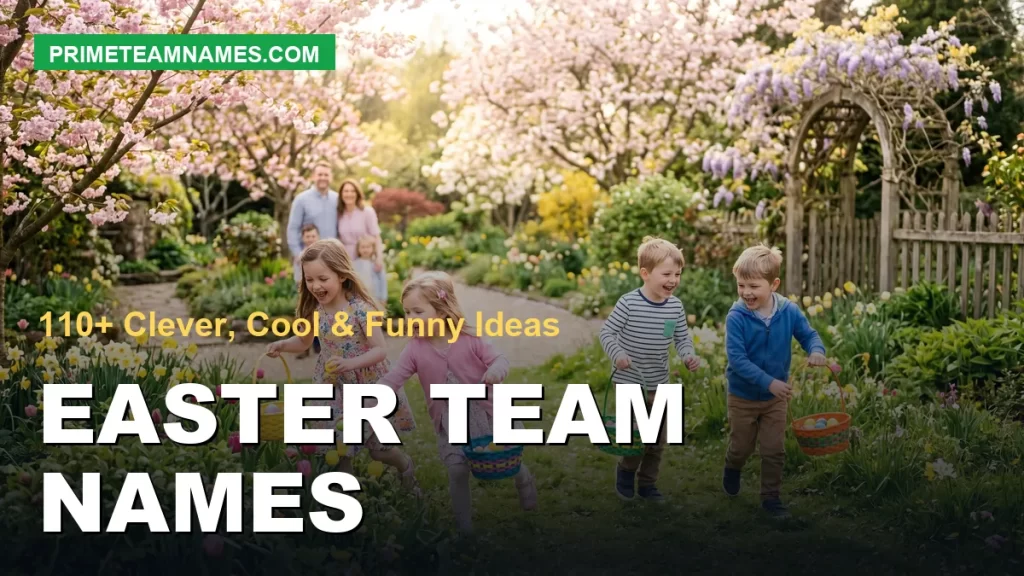 easter team names: clever, cool, and funny ideas for your group