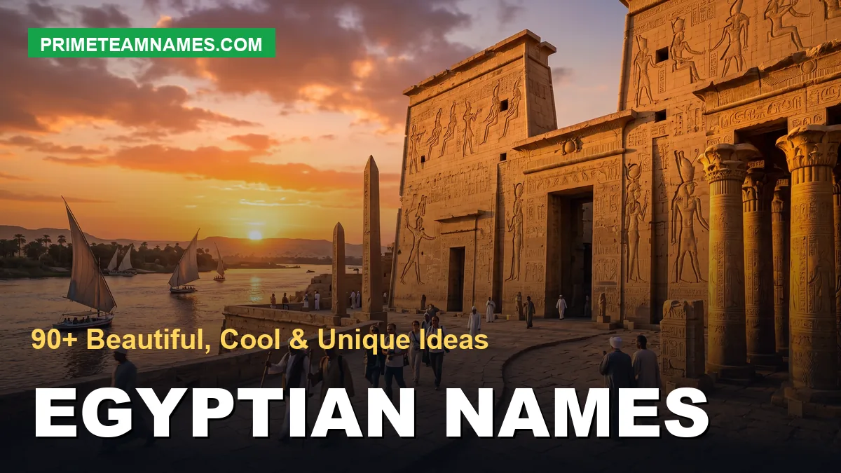 egyptian names: beautiful, cool, and unique ideas