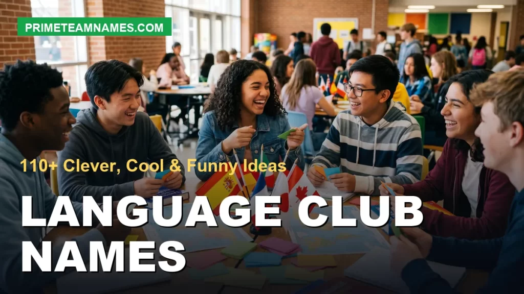 language club names: clever, cool, and funny ideas for your school club