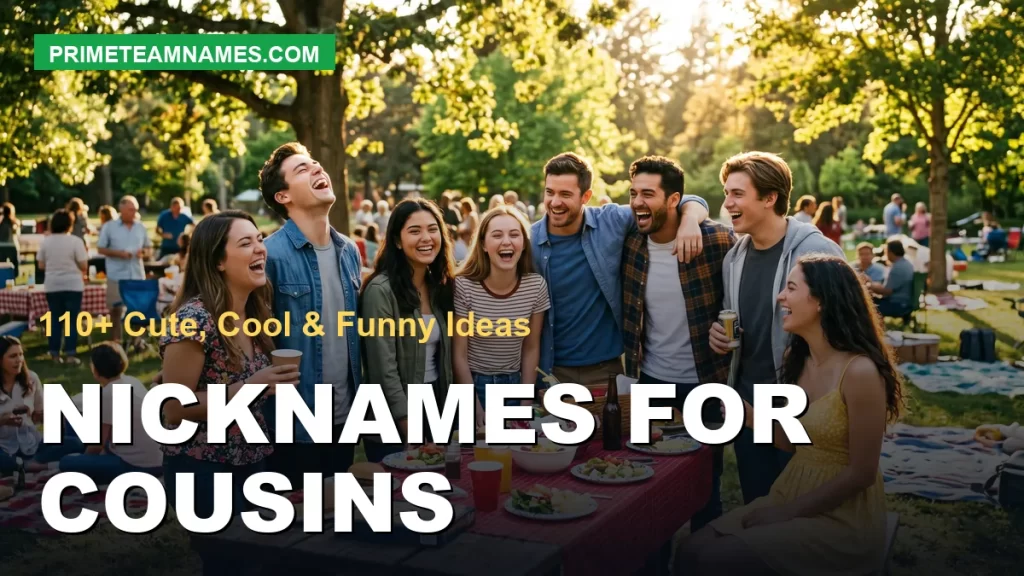 nicknames for cousins: cute, cool, and funny ideas
