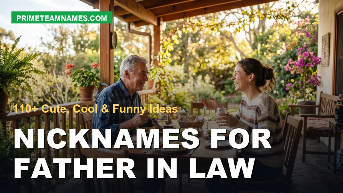 nicknames for father in law: cute, cool, and funny ideas