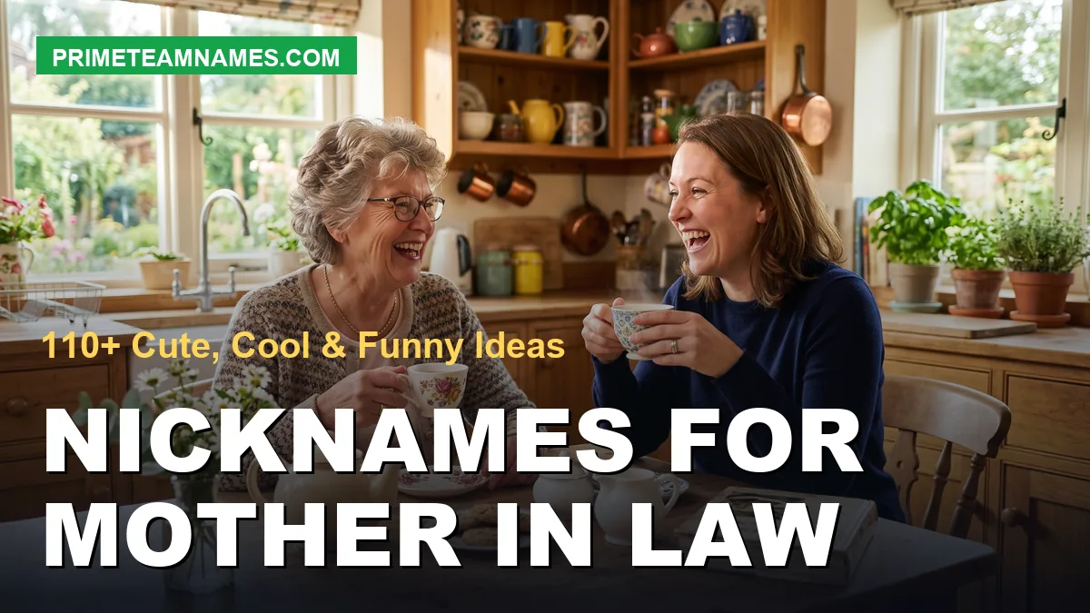 nicknames for mother in law: cute, cool, and funny ideas