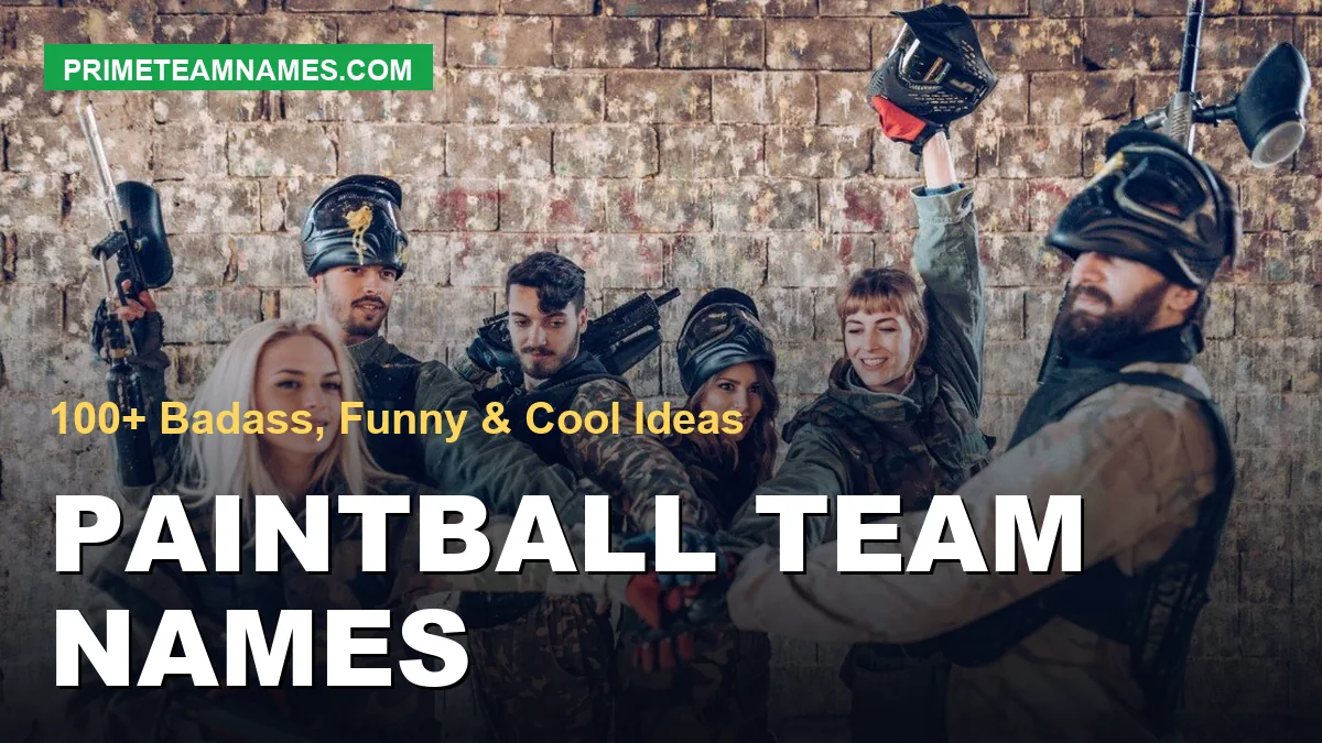 paintball team names ideas