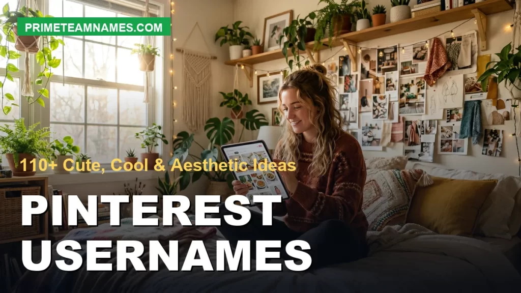 pinterest usernames: cute, cool, and aesthetic ideas for your bio
