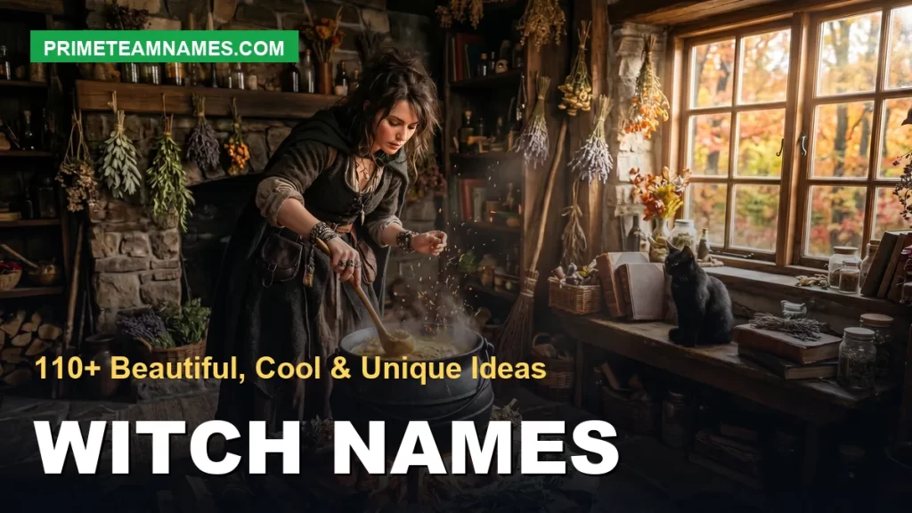 witch names: beautiful, cool, and unique ideas
